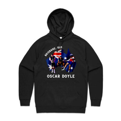OSCAR DOYLE - HOMECOMING GRAPHIC HOODIE OSCAR DOYLE - HOMECOMING GRAPHIC HOODIE Thumbnail