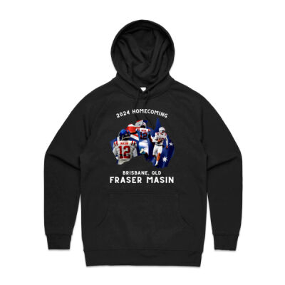 FRASER MASIN - HOMECOMING GRAPHIC HOODIE FRASER MASIN - HOMECOMING GRAPHIC HOODIE Thumbnail